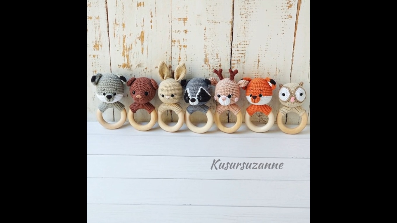 Doğal Bebek Çıngırakları