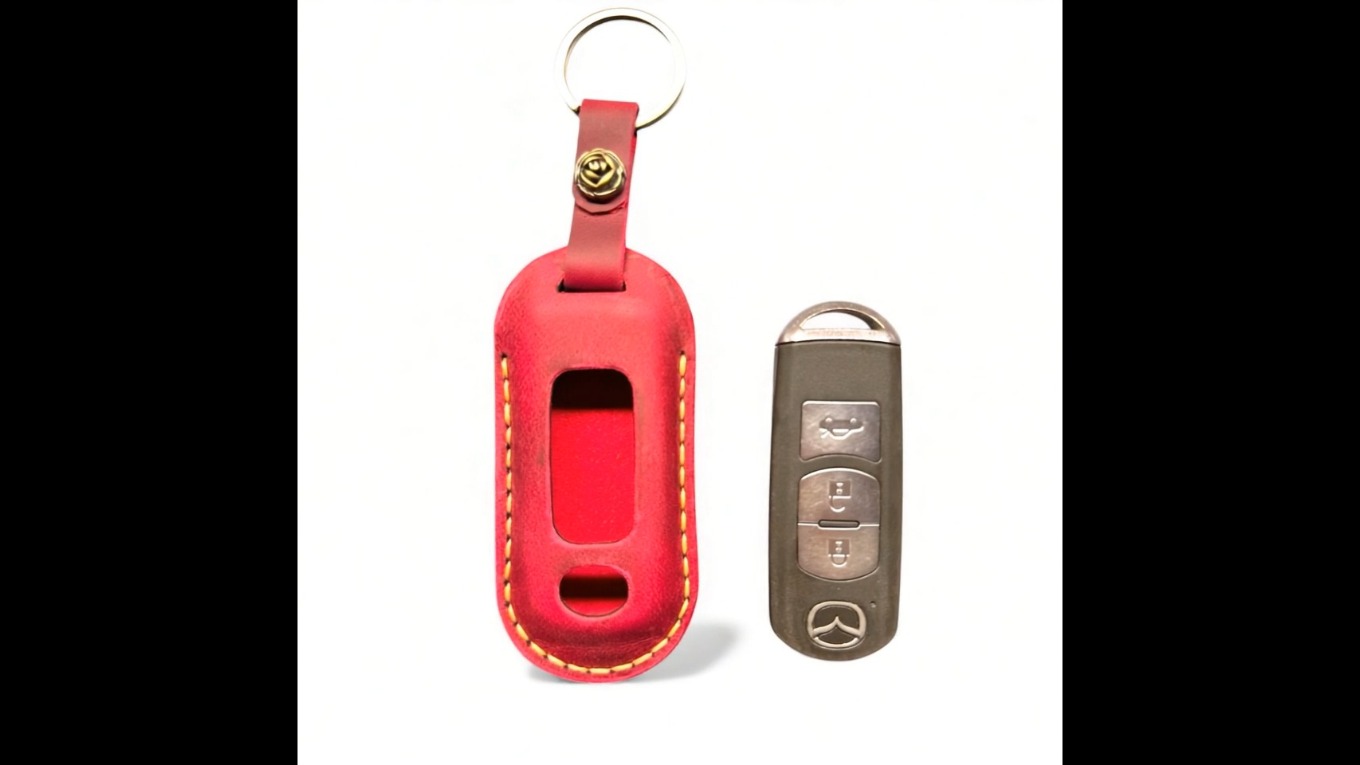 Mazda  Deri Anahtar Kılıfı - Mazda 2/3/6