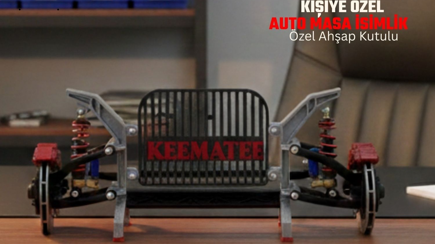 Kişiye Özel Auto Masaüstü İsimlik Masa İsimliği Sü