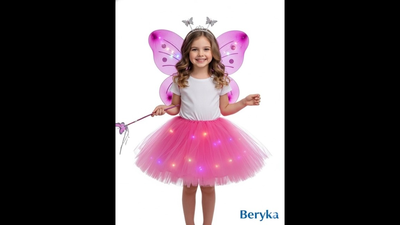 Led Işıklı Kelebek Kanat