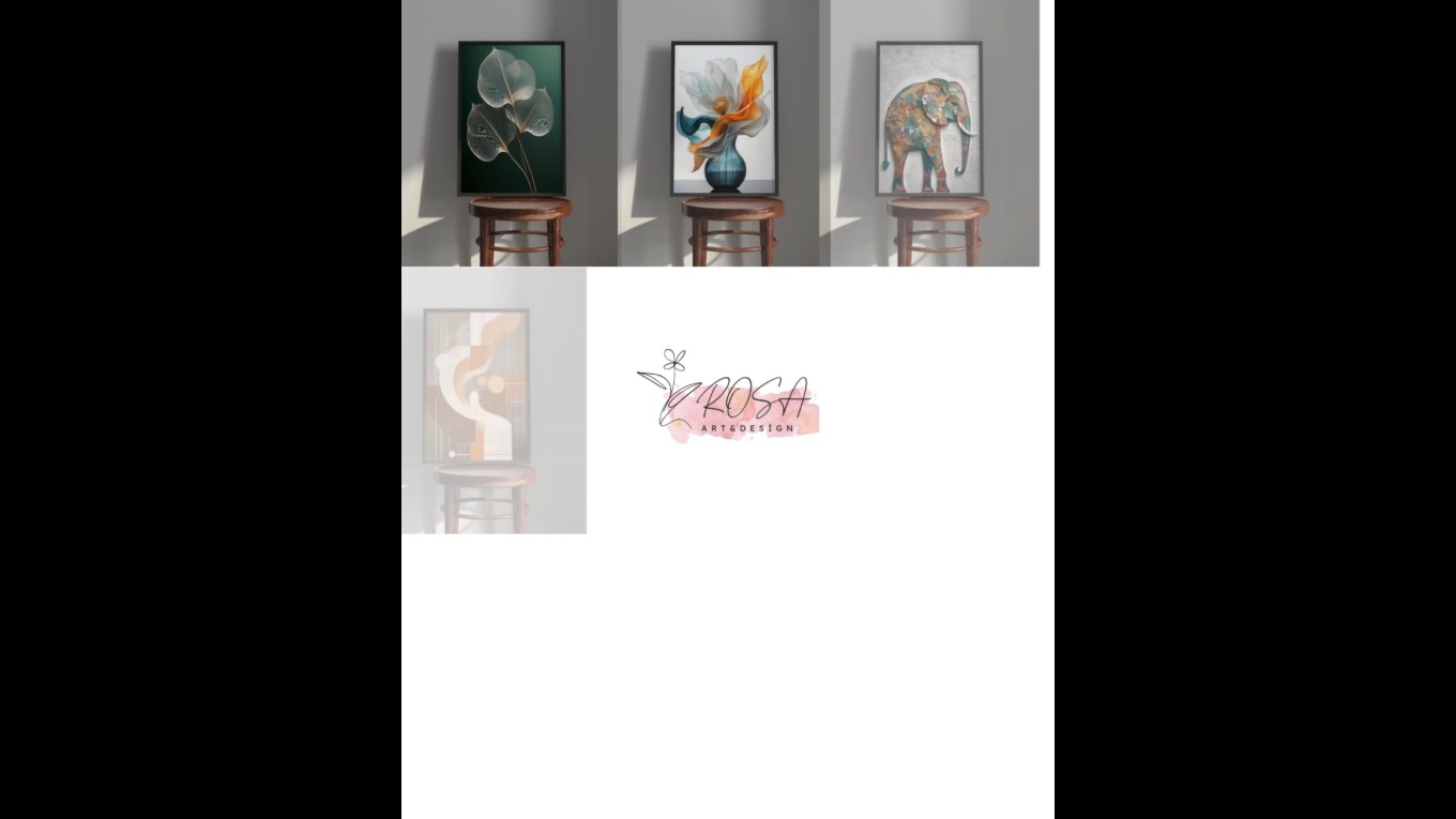 Ahşap Çerçeveli Tablolar