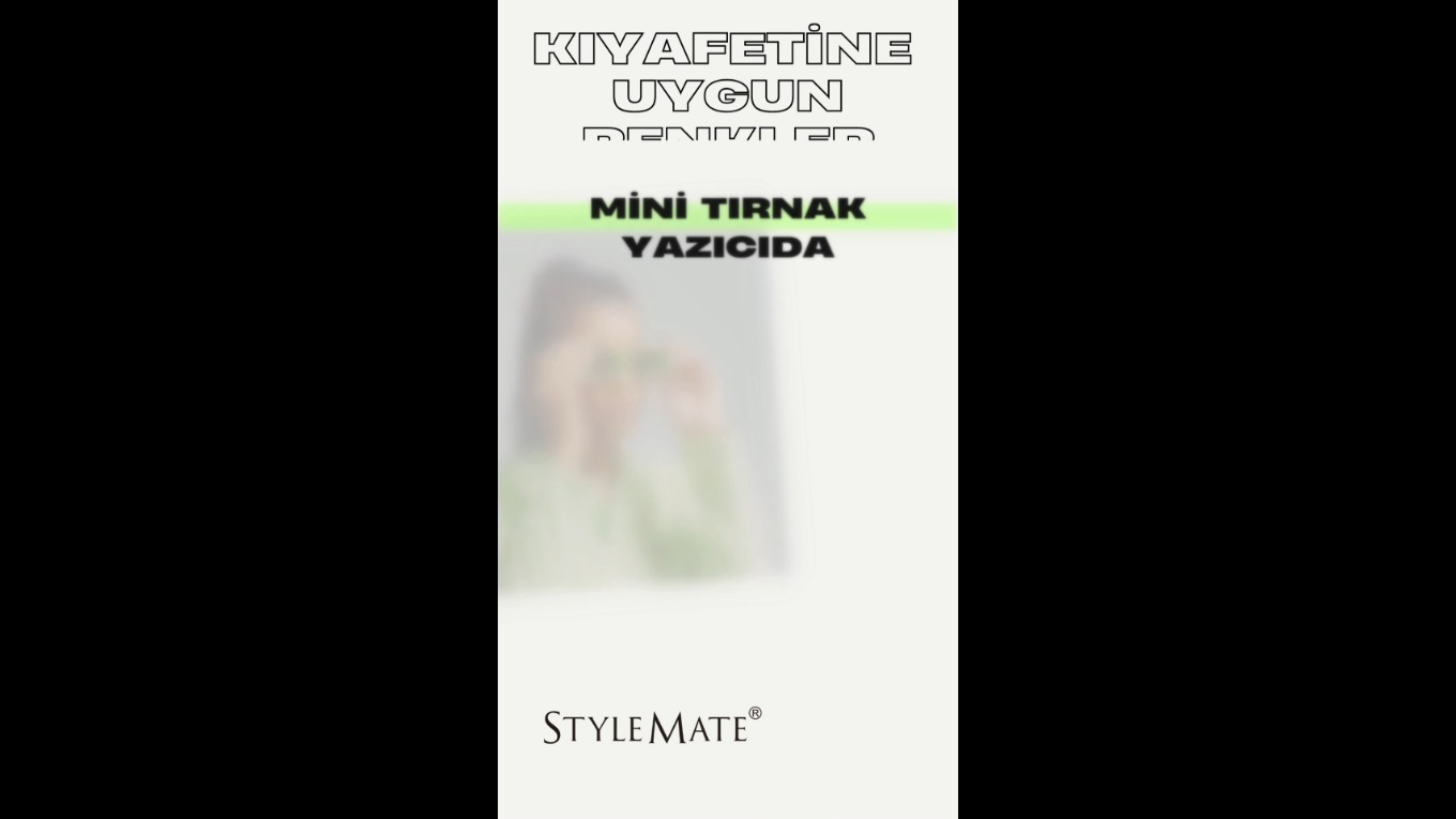 M1 Tırnak Yazıcı