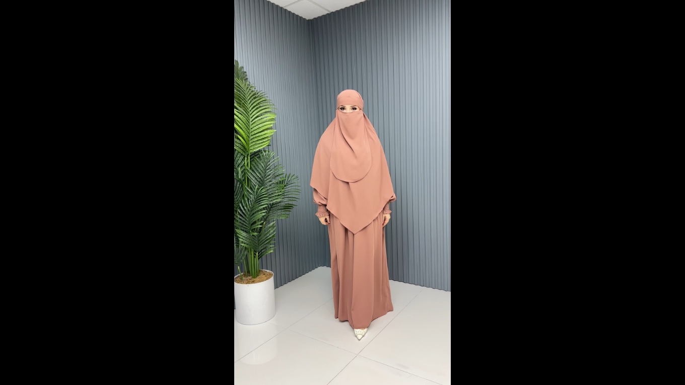 Elbise Sufle Takım Gipe Kollu