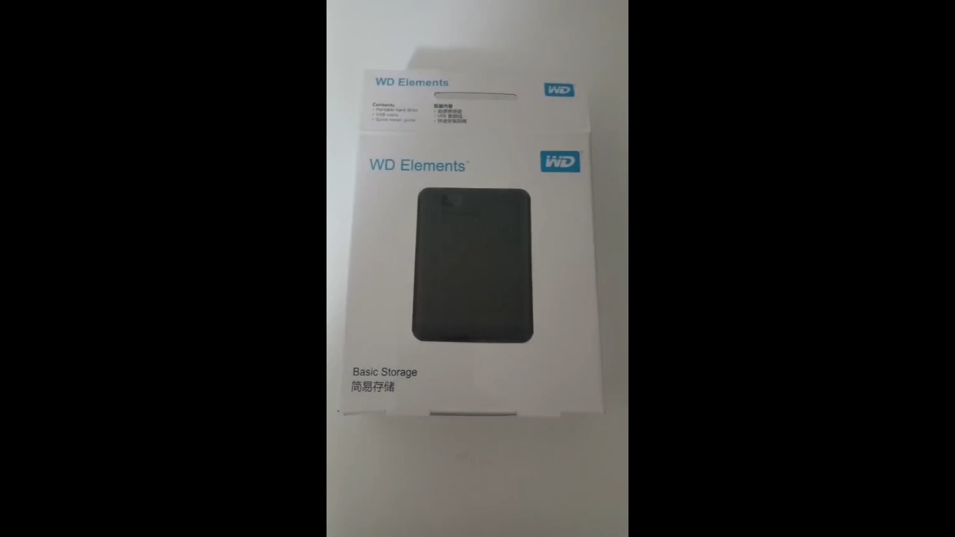 WD Elemensts Disk Kutusu