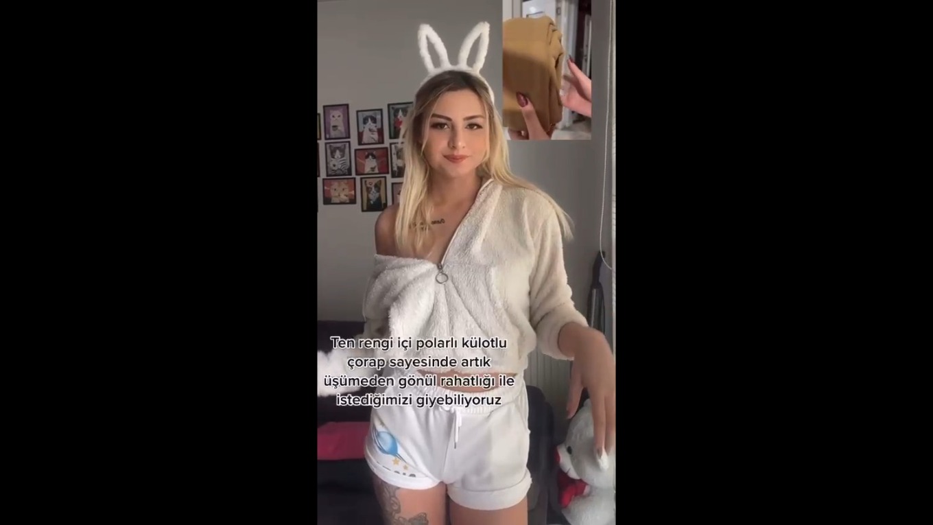 içi polarlı külotlu çorap