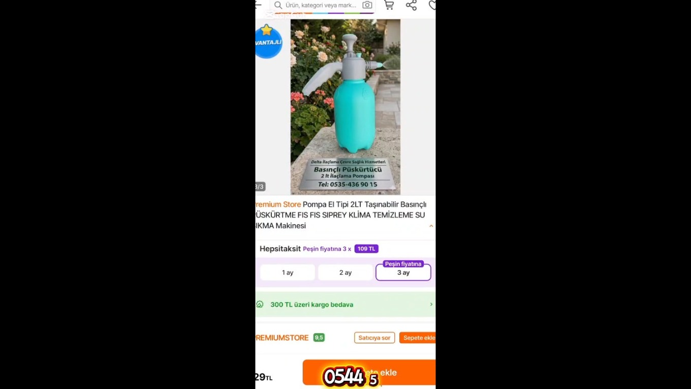 ilaçlama pompası lazım mı?