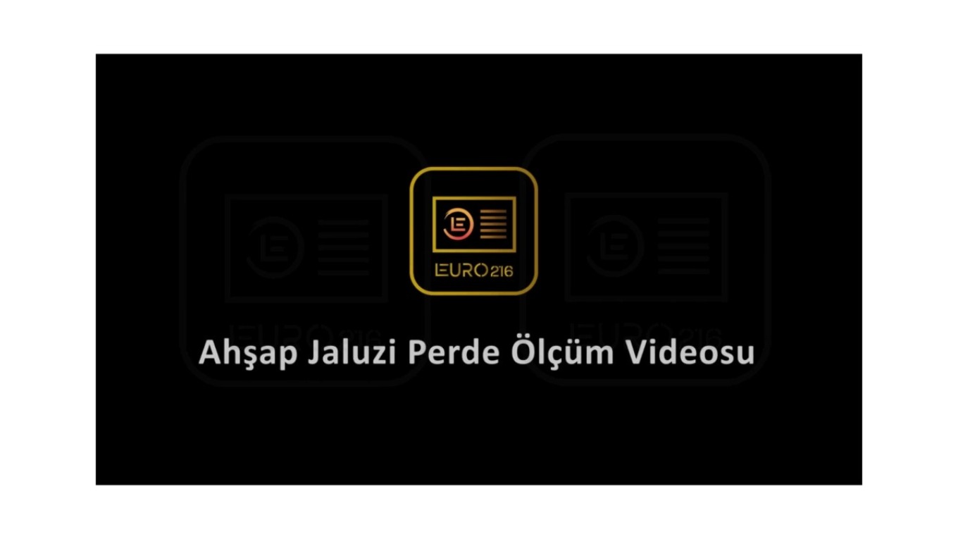 ___Ahşap Jaluzi Ölçüm Videosu