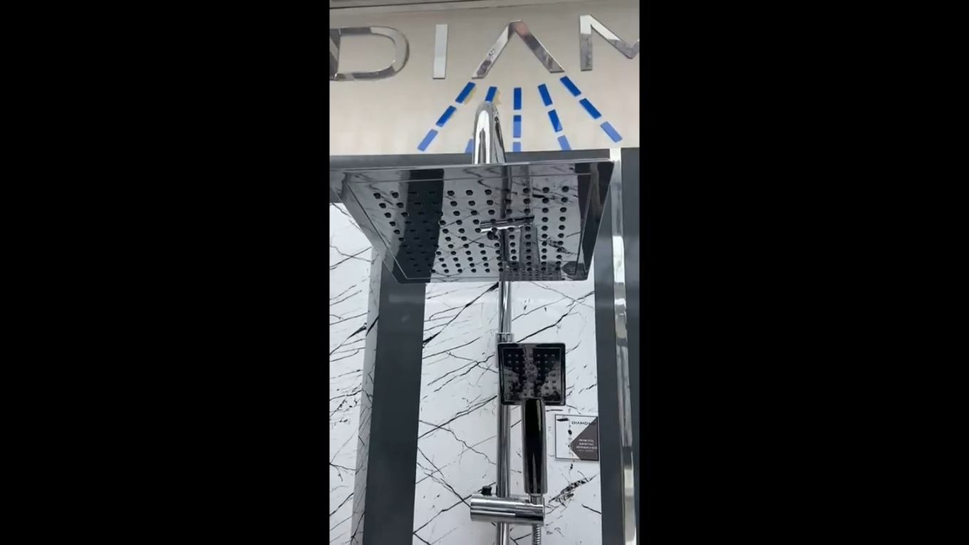 Frame Yağmur Duş Sistemi Seti Modern