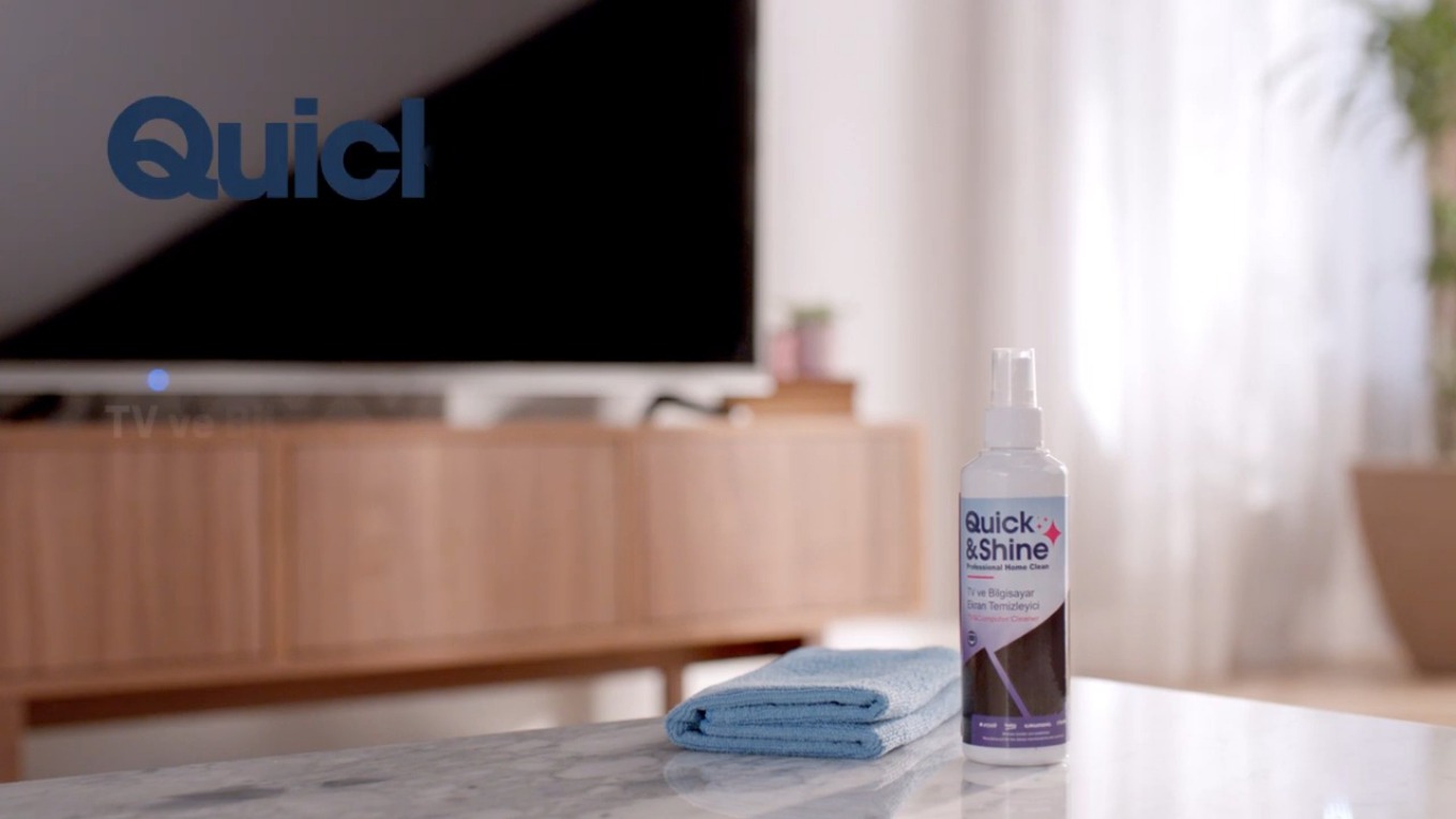 TV & Bilgisayar Ekran Temizleyici Ve Bezi