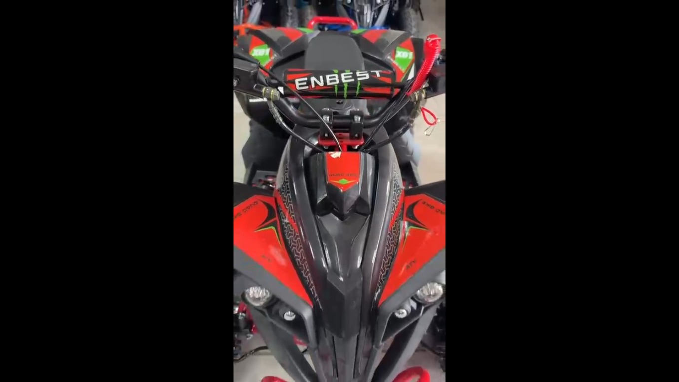 ENBEST MINI ATV KIRMIZI