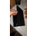 Fibaks Samsung Galaxy Tab A7 SM-T500 2020 10.4" Kılıf + Ekran Koruyucu + Kalem Uyku Modlu 360 Derece Dönebilen Standlı Tablet Kılıfı Siyah
