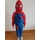 Spiderman Eşofman Takımı Örümcek Adam Kostümü Fermuarlı Maskeli Kapüşonlu