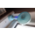 Şarjlı Fan Mini Taşınabilir El ve Masa Üstü 3 Kademeli Vantilatör Fan Turkuaz Mavi