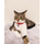 Stylie El Yapımı Kedi Tasması Nazar Boncuklu ve Zilli Kırmızı