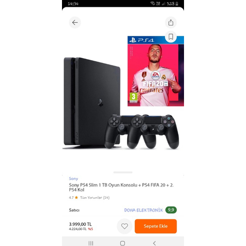 Sony Ps4 Slim 500 Gb Oyun Konsolu Ps4 Fifa 20 2 Ps4 Kol Fiyatlari Ozellikleri Ve Yorumlari En Ucuzu Akakce