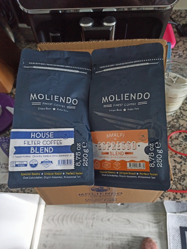 Moliendo Amalfi Espresso Blend Kahve (Çekirdek Kahve) 250 g
