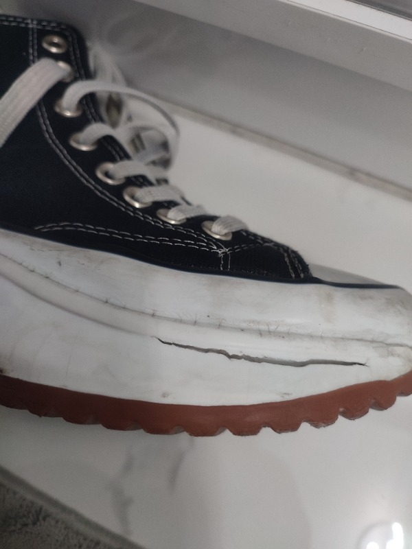 Converse Run Star Hike Platform Unisex Siyah Sneaker.001