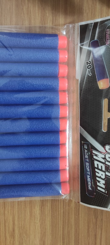 Prestij Oyuncak Soft Bullet Yedek Köpük Mermi