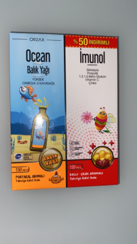 Ocean Balık Yağı + Imunol