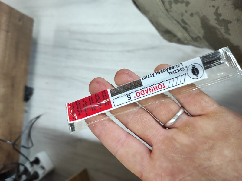 Tornado Yuvarlak Ahşap Kıl Testere Ucu No: 5 - 12'li