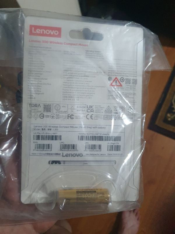 Lenovo 300 1000 DPI Mouse GY51L15677