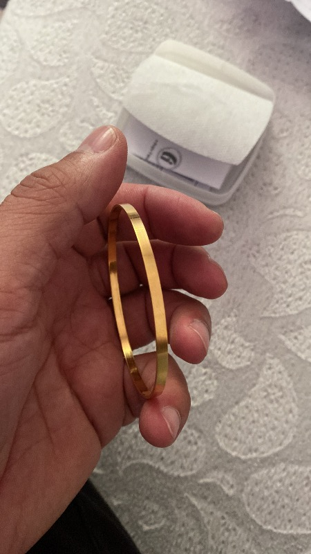 Ahlatcı 10 gr 22 Ayar 3 Mm Kibrit Çöpü Bilezik