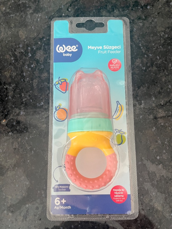 Wee Baby Meyve Süzgeci - PEMBE