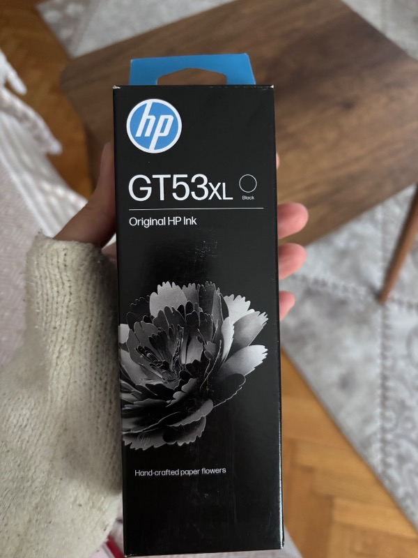 HP GT53XL Siyah Mürekkep Şişesi 1VV21AE