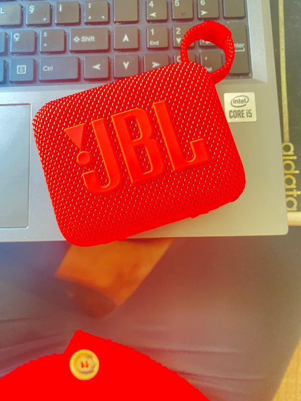 JBL Go4, Bluetooth Hoparlör, IP67, Kırmızı