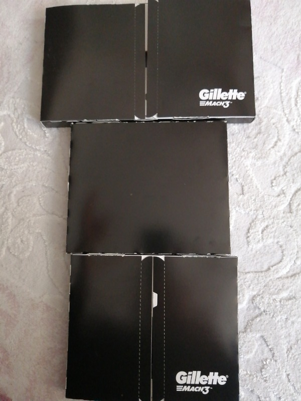 Gillette Mach3 18'li Yedek Tıraş Bıçağı Karton Paket