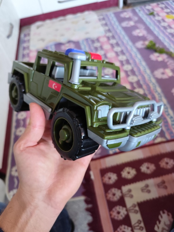 Polesie 63618 Askeri Devriye Arabası Pikap Eğitici 31 cm