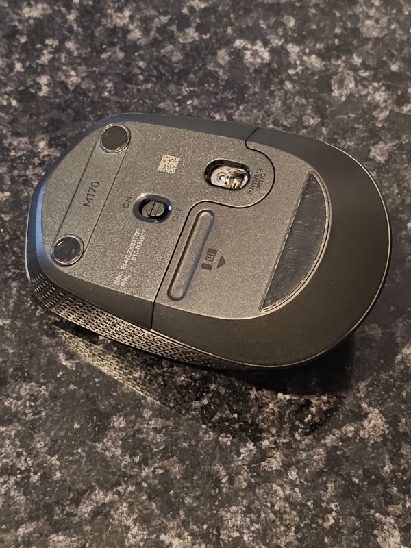 Logitech M170 USB Alıcılı Kablosuz Mouse - Gri
