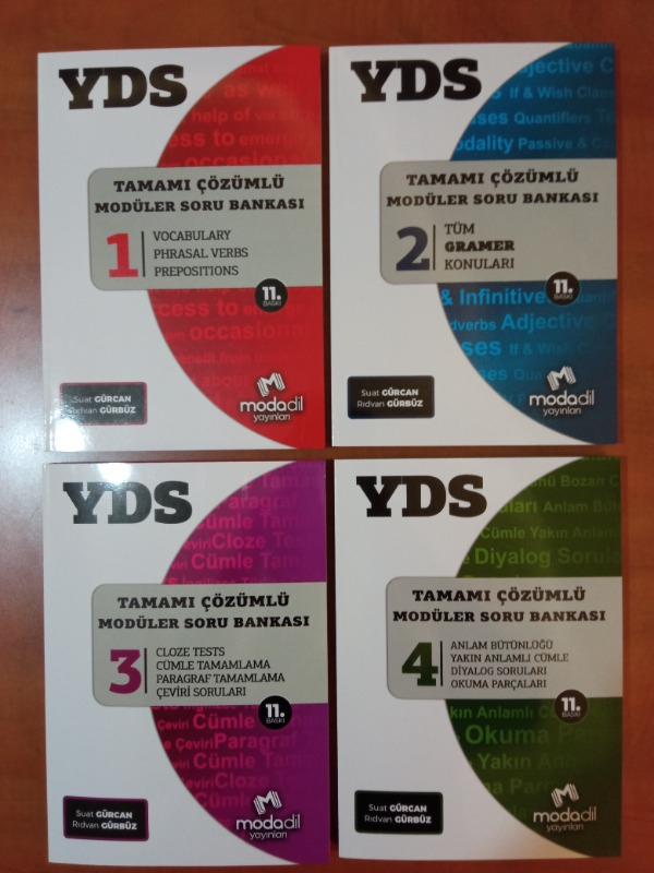 Modadil YDS Modüler Soru Bankası Seti - Suat Gürcan