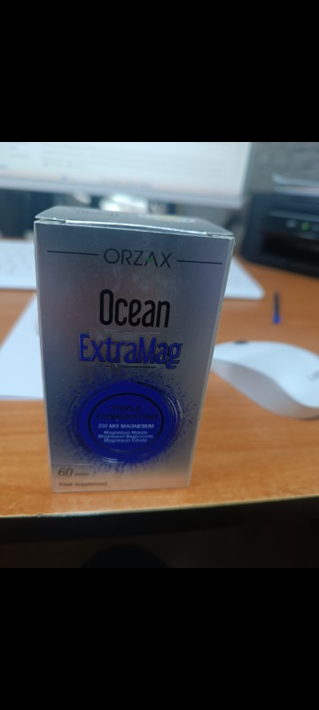 Orzax Ocean ExtraMag Üçlü Magnezyum Kombinasyonu 60 Tablet