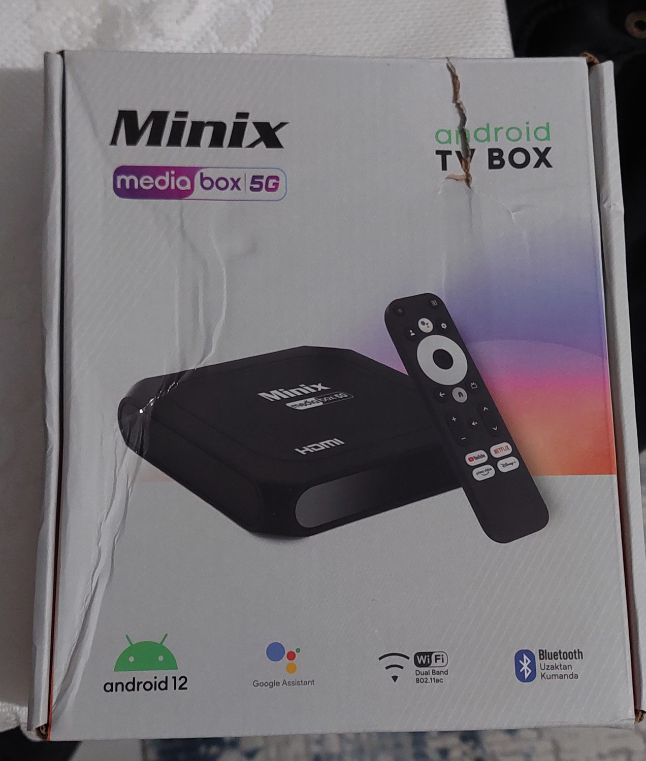 Next Minix Media Box 5g Android Tv Box 32 GB Hafıza, 2 GB Ram Bluetooth
