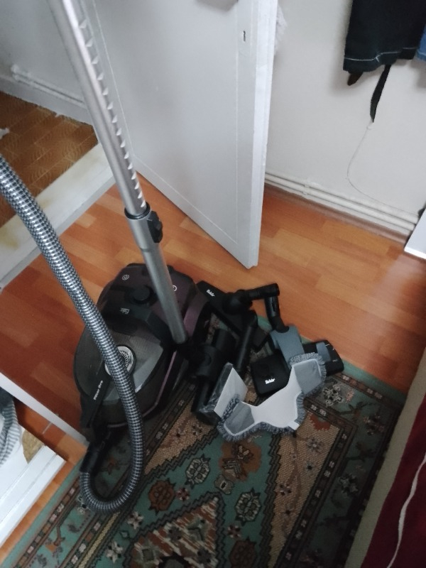 Fakir Filter Pro 800W Toz Torbasız Elektrikli Süpürge - Bordeaux