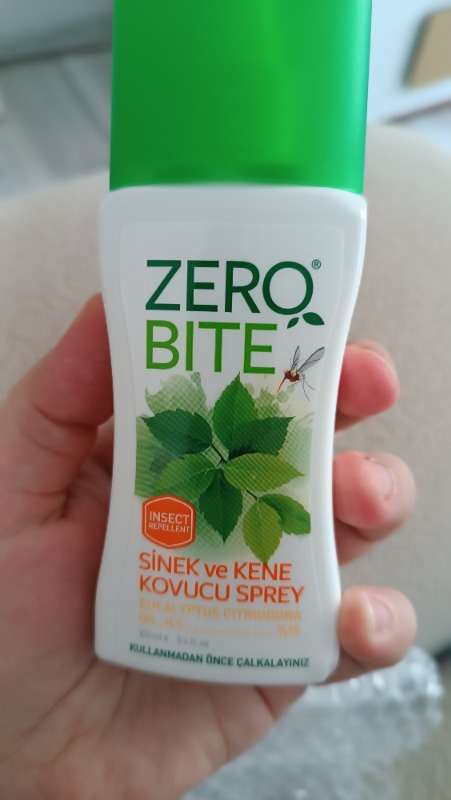ZERO BITE Sivrisinek Karasinek ve Kene Kovucu Sprey 100 ml