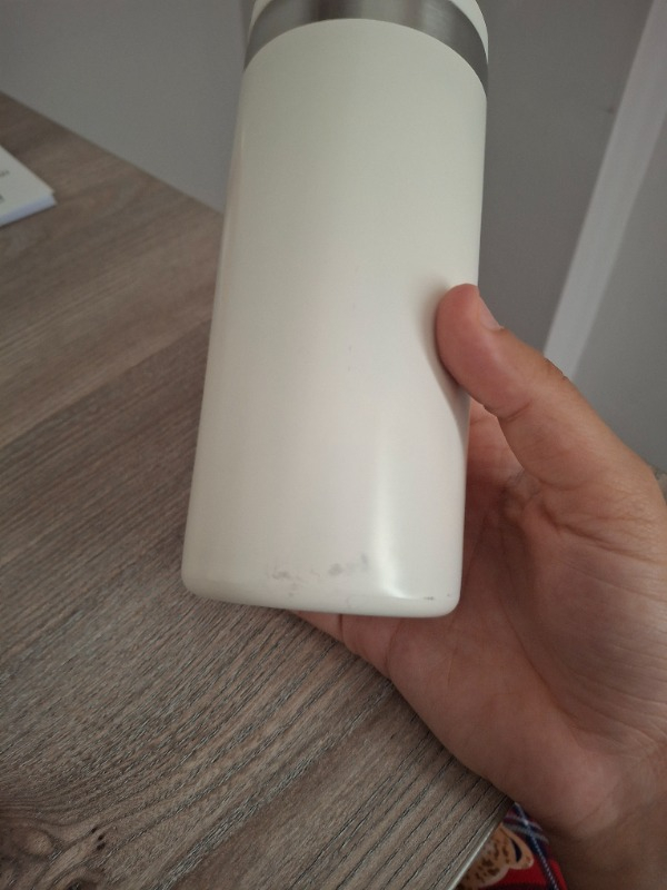 Paslanmaz Çelik Termos Siyah/krem 350ML