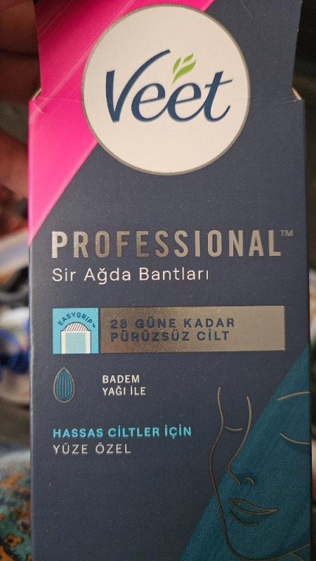 Veet Professional Yüz Ağda Bandı 20'li Hassas Ciltler