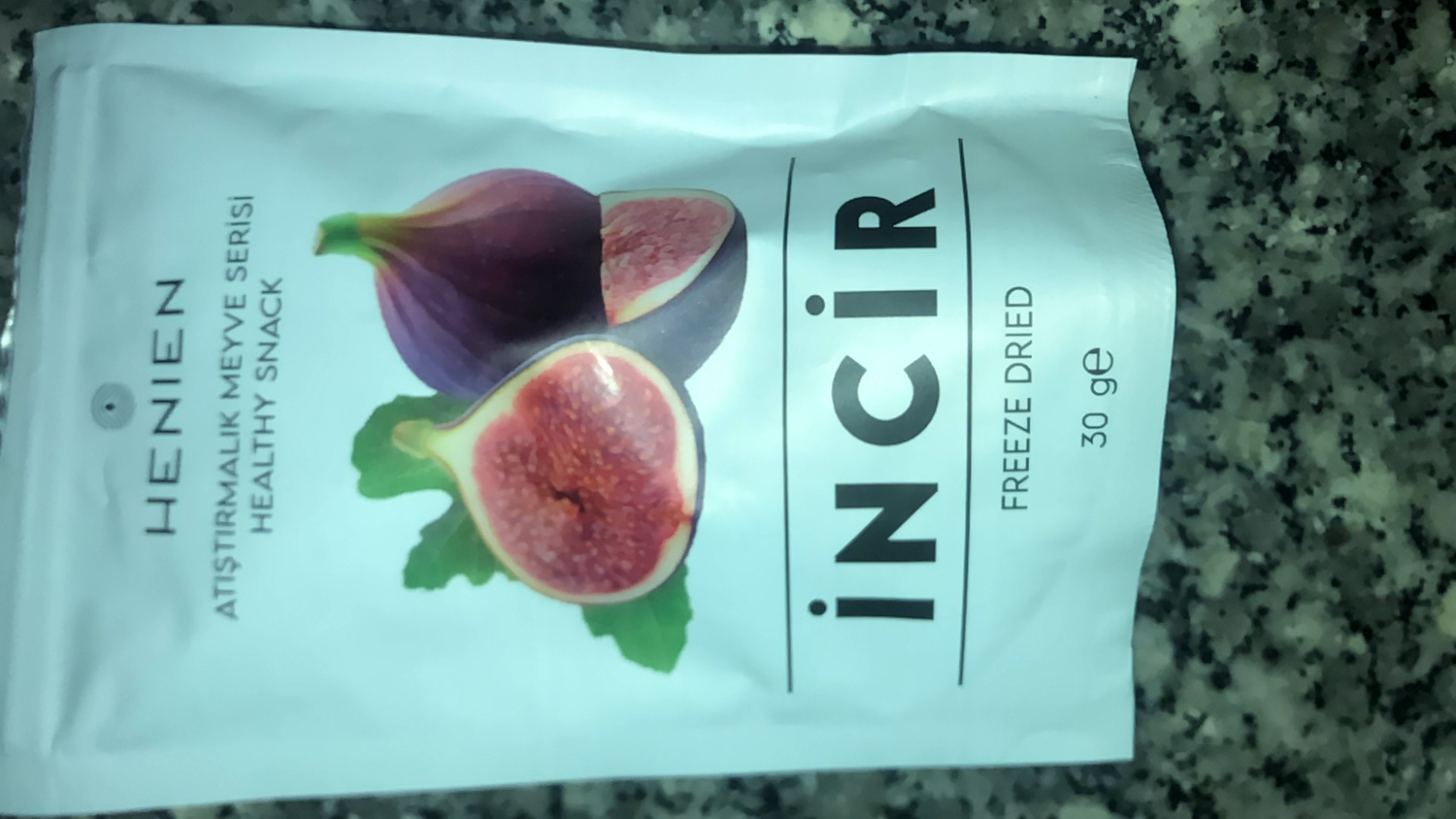 Henien Dondurularak Kurutulmuş İncir 30 Gr - Koruyucu ve Katkı Maddesi İçermeyen Freeze Dried İncir