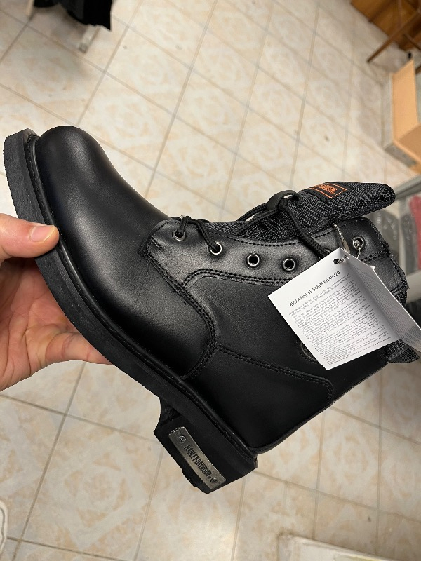Harley Davidson Jim Erkek Siyah Deri Bot