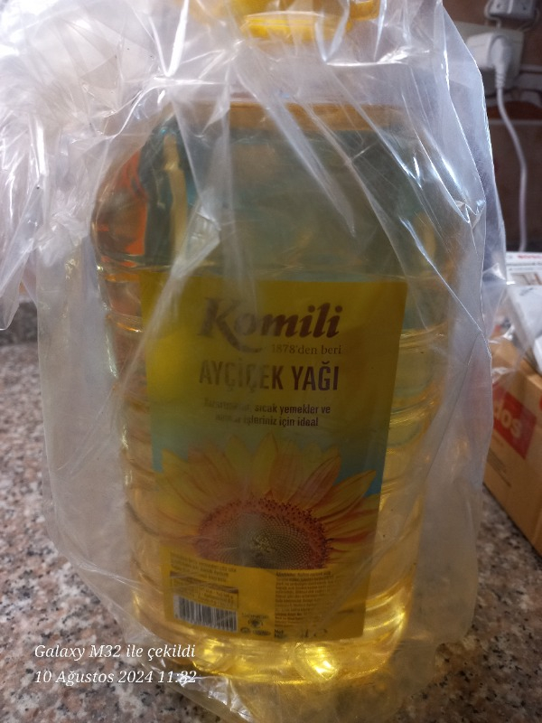 Komili Ayçiçek Yağı 4 lt