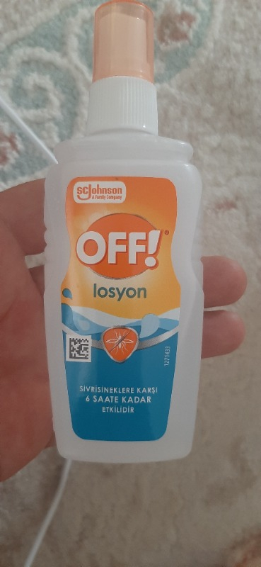 Off Sinek Kovucu Losyon 100 ml Sivrisinek ve Karasineklere Karşı 6 Saat Etkili 2 Yaş Üzeri Kullanım