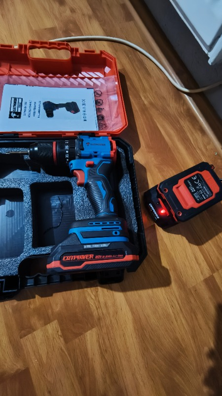 Catpower 1025 Kömürsüz Darbeli Akülü Matkap 20V 2 Ah Lion