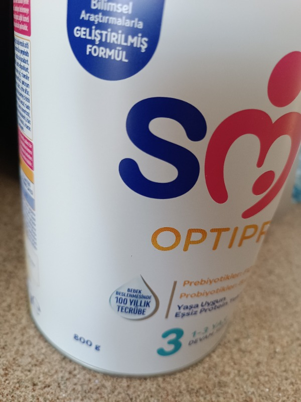 SMA Optipro Probiyotikli 2 6-12 Ay Bebek Sütü 800 gr x 3 Adet