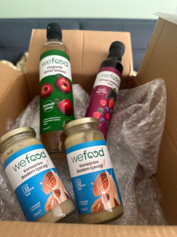 Wefood Konsantre Badem İçeceği 220 gr
