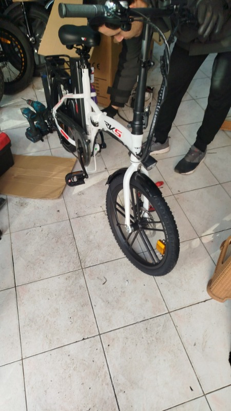 RKS  Elektrikli Bn5 Pro Katlanabilir Bisiklet Siyah