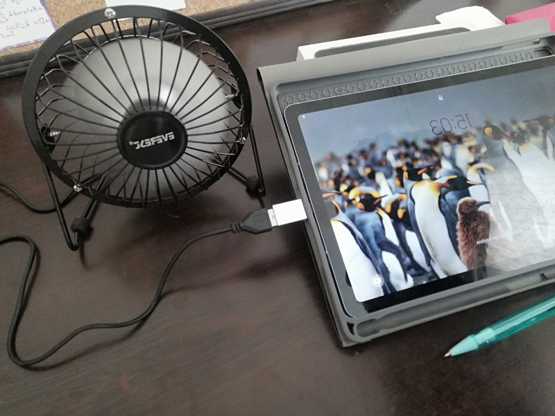 Everest USB Metal Masa Üstü Vantilatör EFN-482