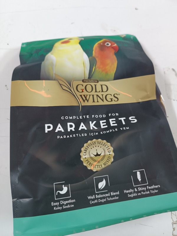 Gold Wings Premium Paraket Yemi 1 kg
