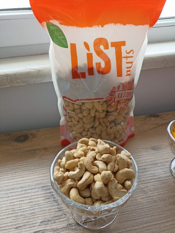 List Nuts Çiğ Kaju 1 kg